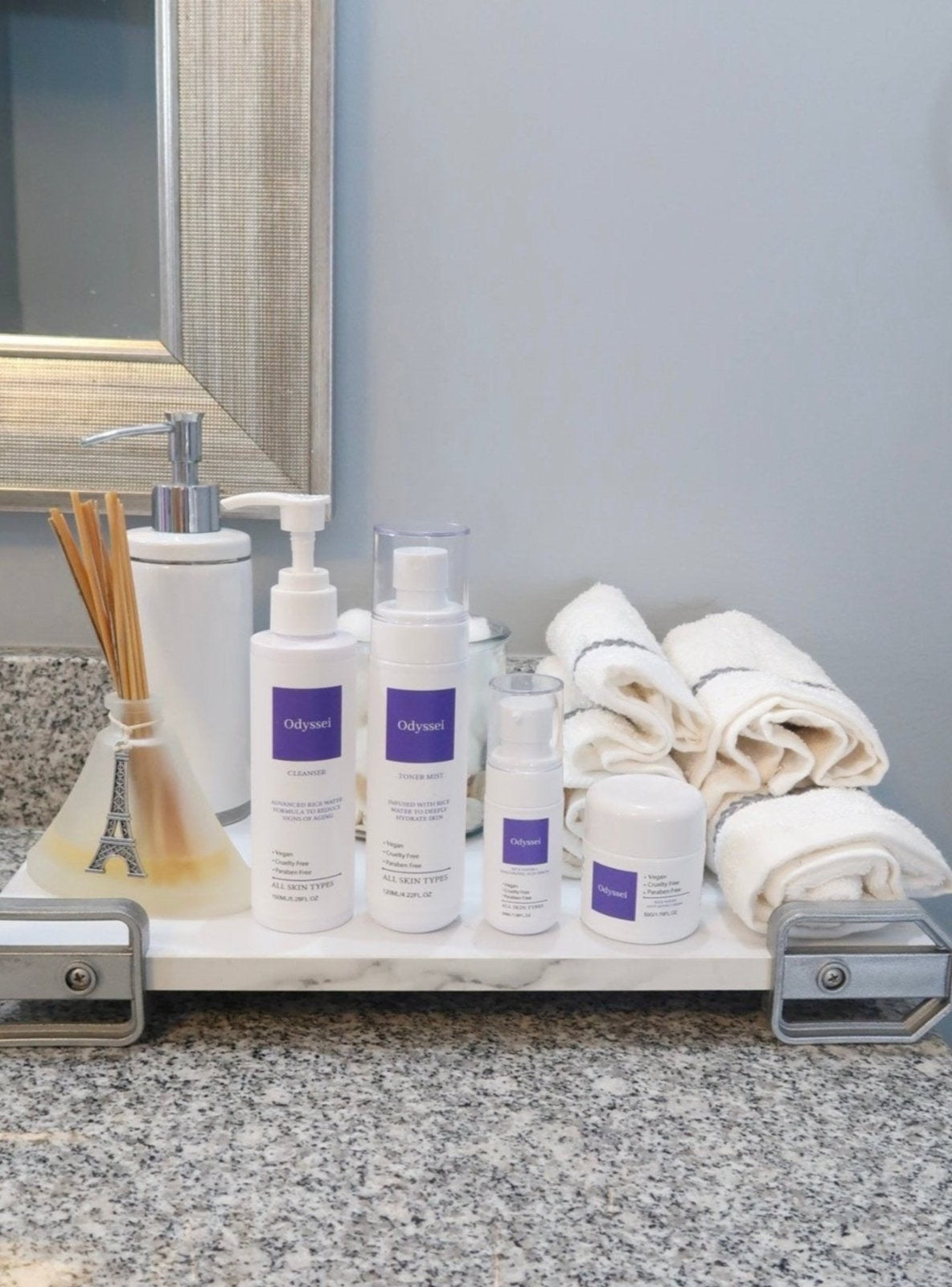 2x Exclusive 4 Piece Rice Water Set