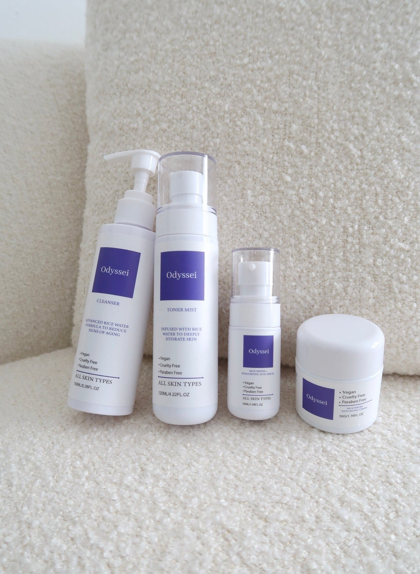 Exclusive 4 Piece Rice Water Set